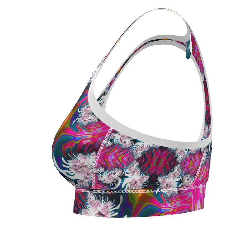BoomGoo® low impact Sports Bra F797 "Bubblelicious" 2