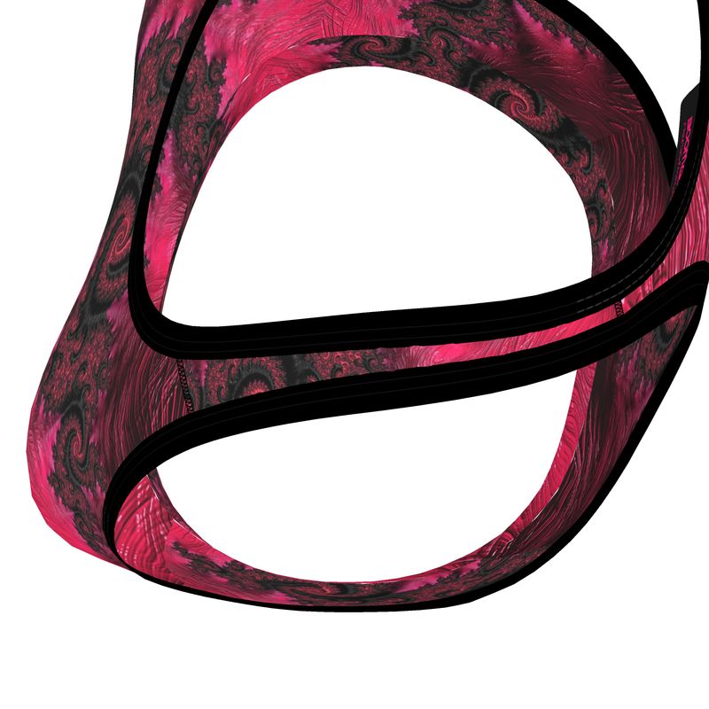 BoomGoo® low impact Sports Bra F408 "Pink Dragon" 1