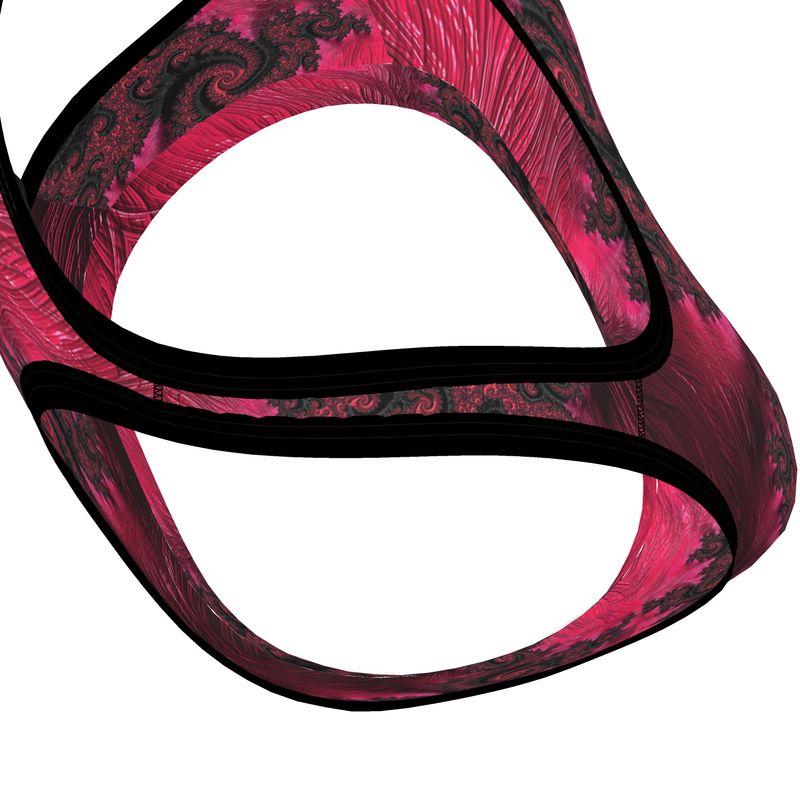 BoomGoo® low impact Sports Bra F408 "Pink Dragon" 1