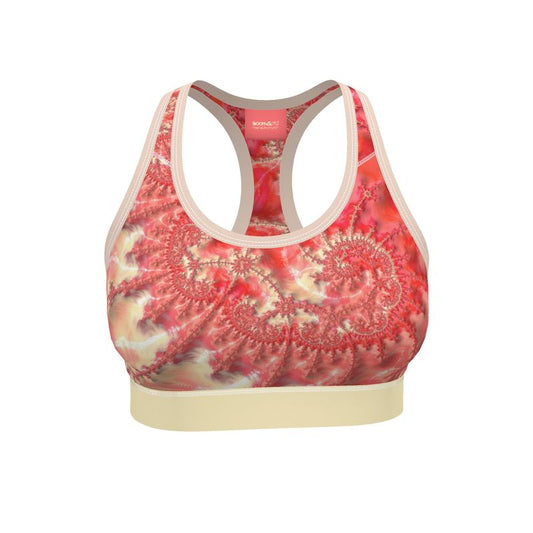 BoomGoo® low impact Sports Bra F248 "Sorbet" 1