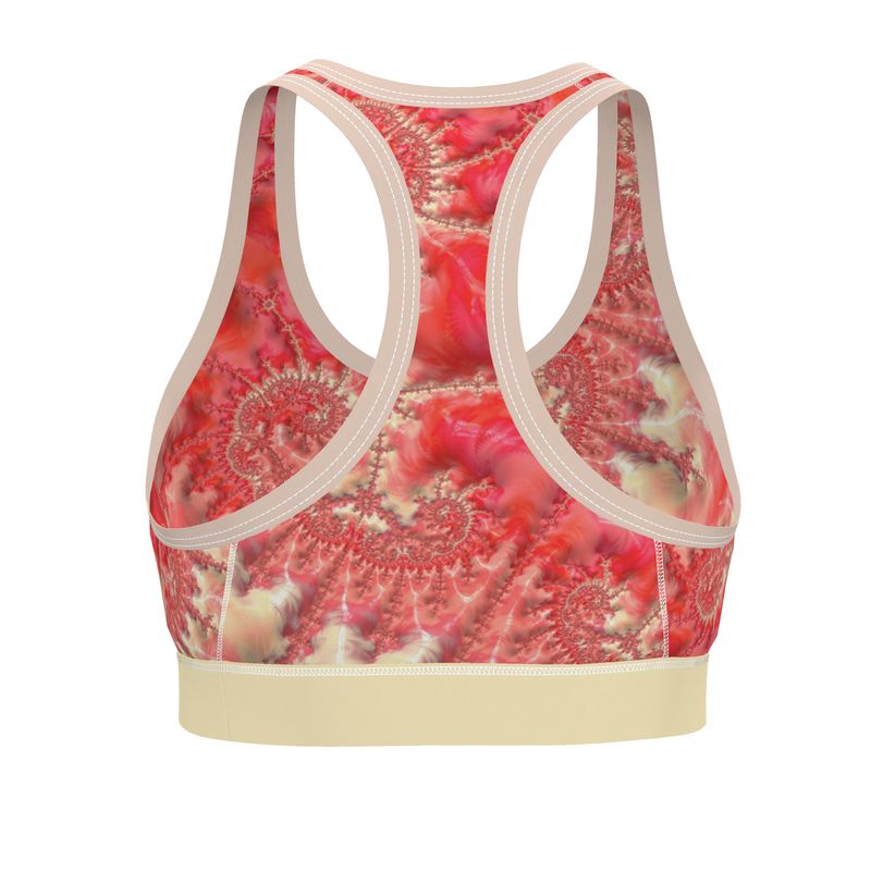 BoomGoo® low impact Sports Bra F248 "Sorbet" 1