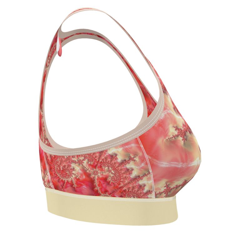 BoomGoo® low impact Sports Bra F248 "Sorbet" 1