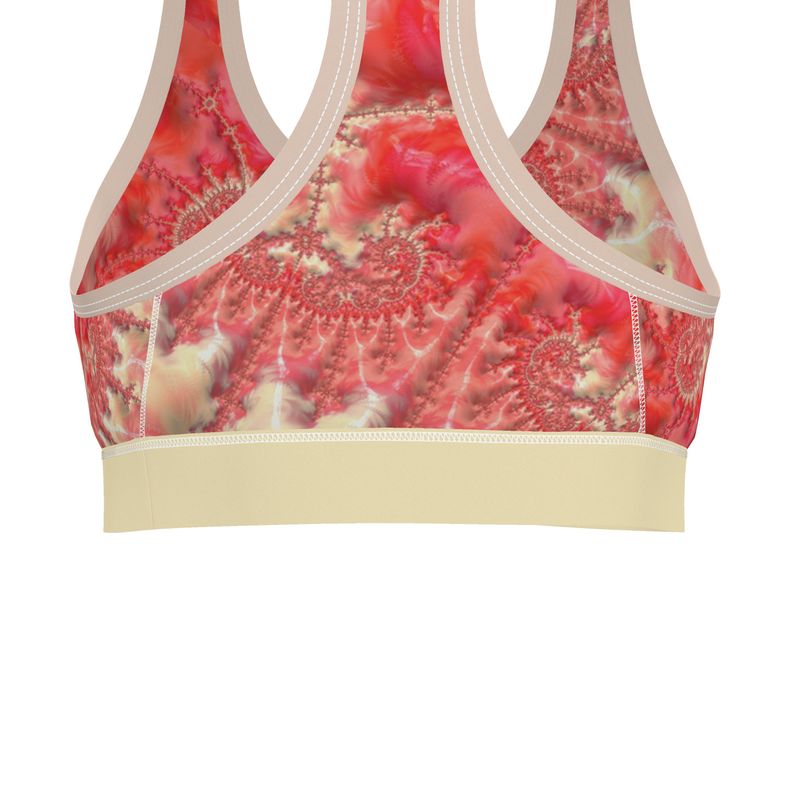 BoomGoo® low impact Sports Bra F248 "Sorbet" 1