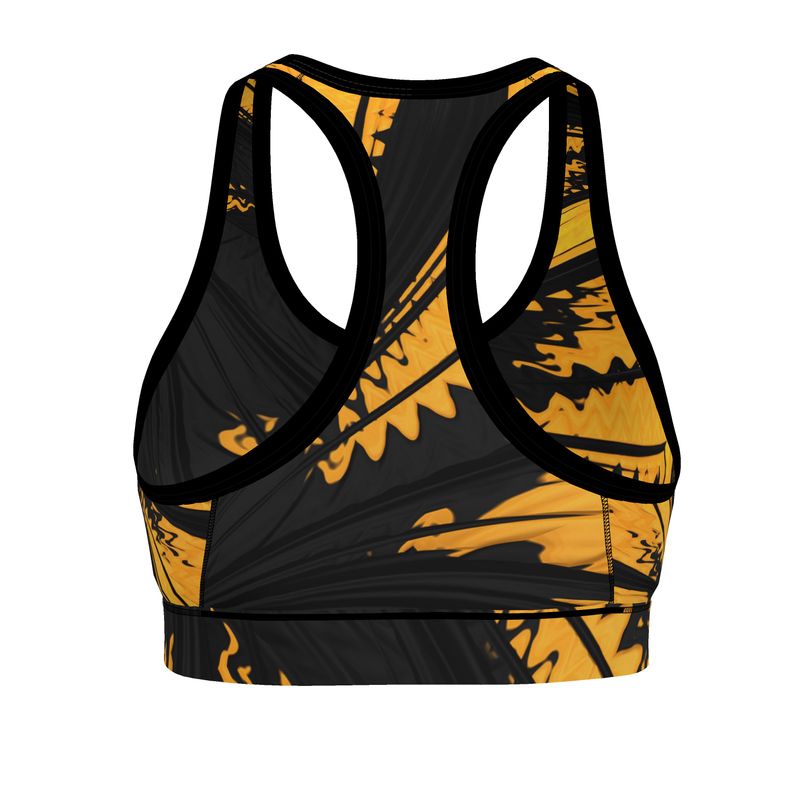 BoomGoo® low impact Sports Bra F852 "Safari" I