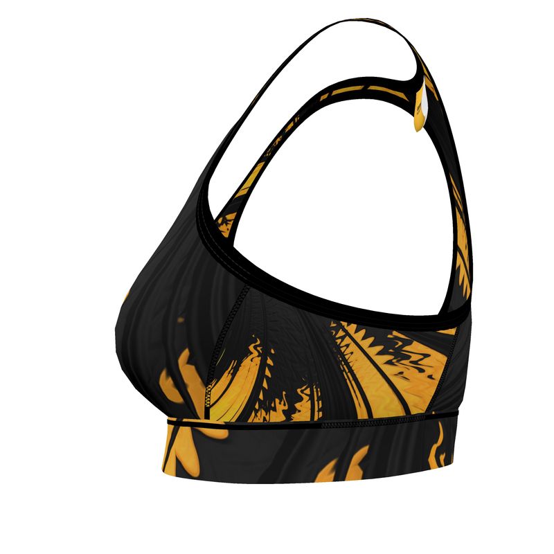 BoomGoo® low impact Sports Bra F852 "Safari" I