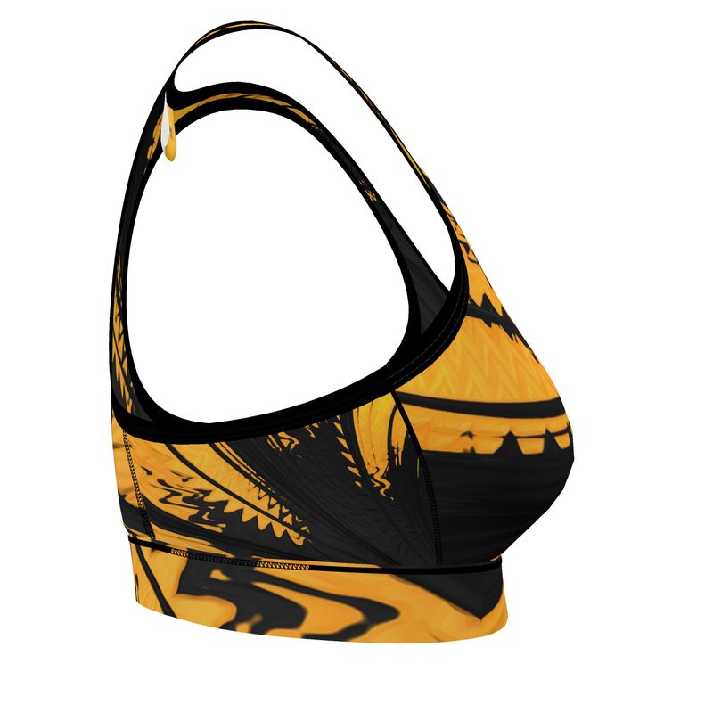 BoomGoo® low impact Sports Bra F852 "Safari" I