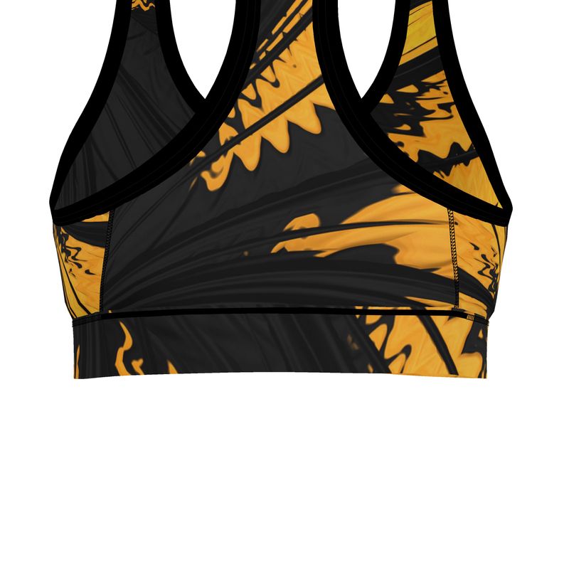 BoomGoo® low impact Sports Bra F852 "Safari" I