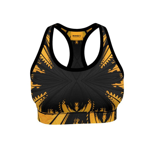 BoomGoo® low impact Sports Bra F852 "Safari" II