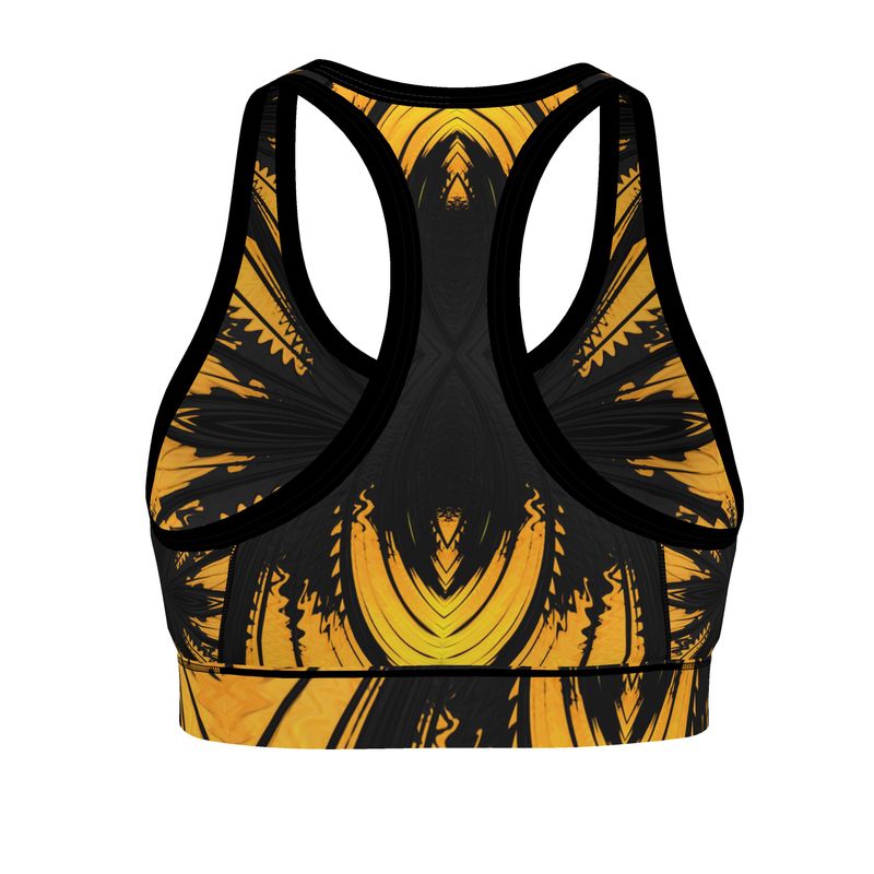 BoomGoo® low impact Sports Bra F852 "Safari" II