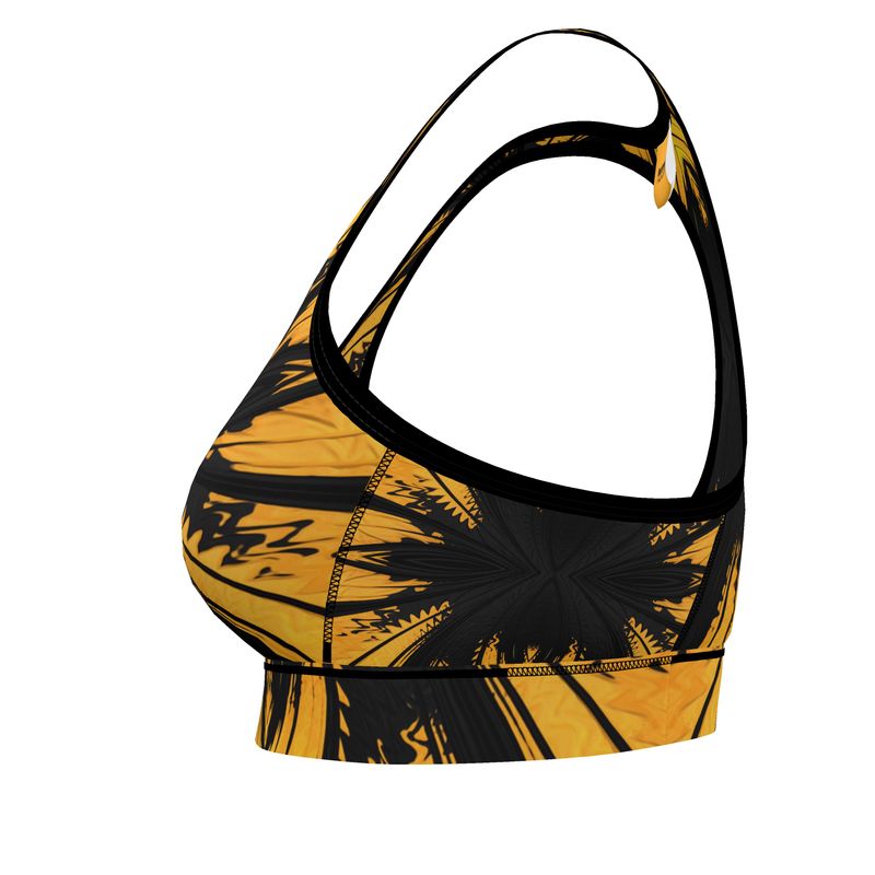 BoomGoo® low impact Sports Bra F852 "Safari" II