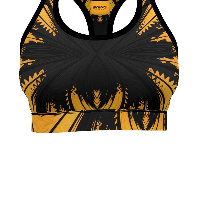 BoomGoo® low impact Sports Bra F852 "Safari" II