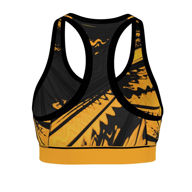 BoomGoo® low impact Sports Bra F852 "Safari" I 2