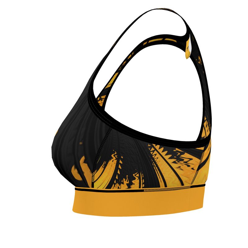 BoomGoo® low impact Sports Bra F852 "Safari" I 2