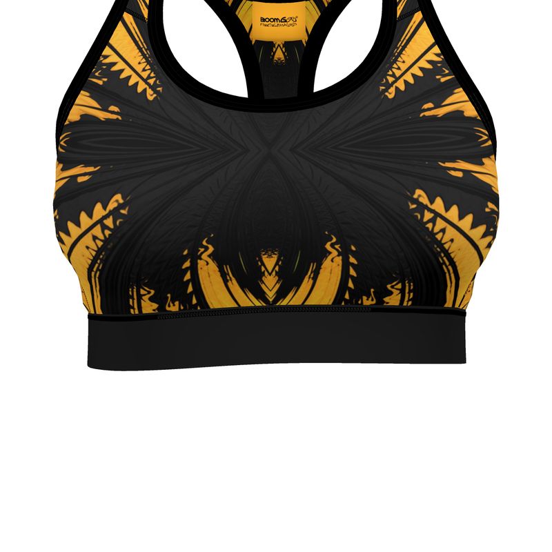 BoomGoo® low impact Sports Bra F852 "Safari" II 2