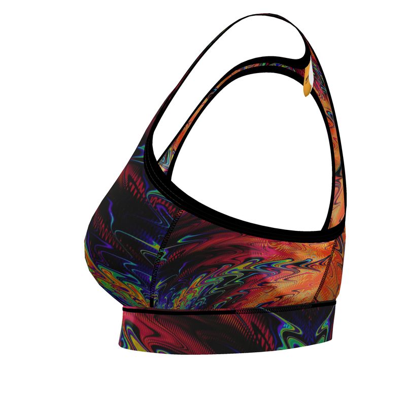 BoomGoo® low impact Sports Bra F840 "Frequency" I