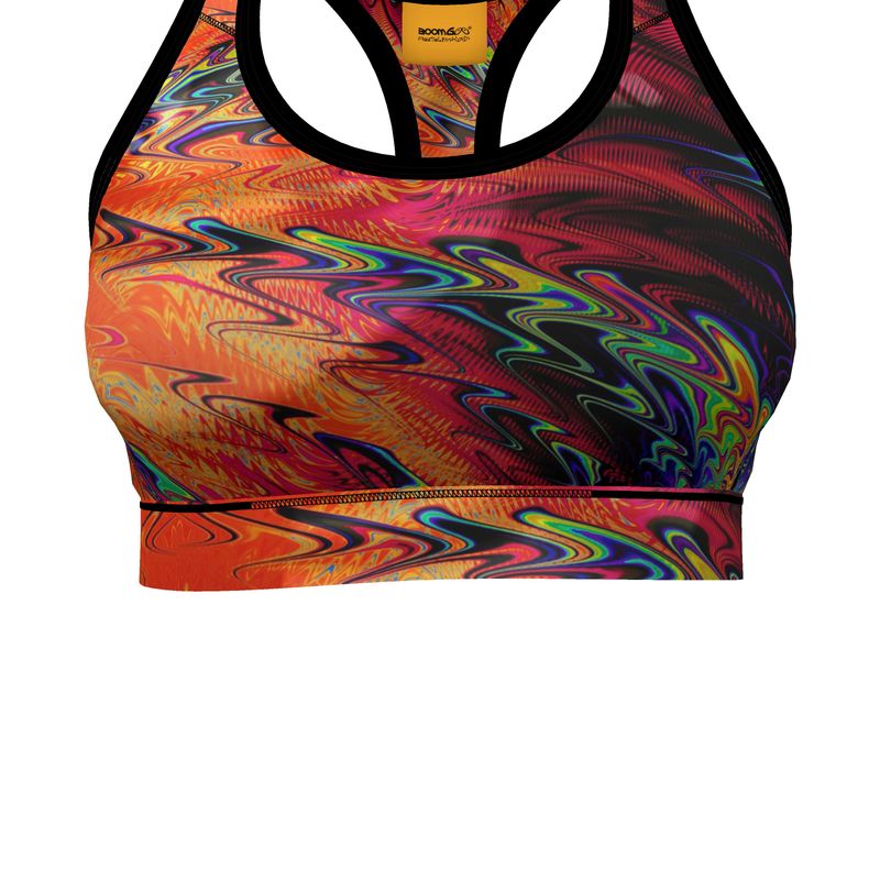 BoomGoo® low impact Sports Bra F840 "Frequency" I