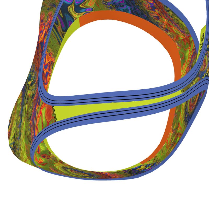 BoomGoo® low impact Sports Bra F1546 "Lagoon Paradise" I 3