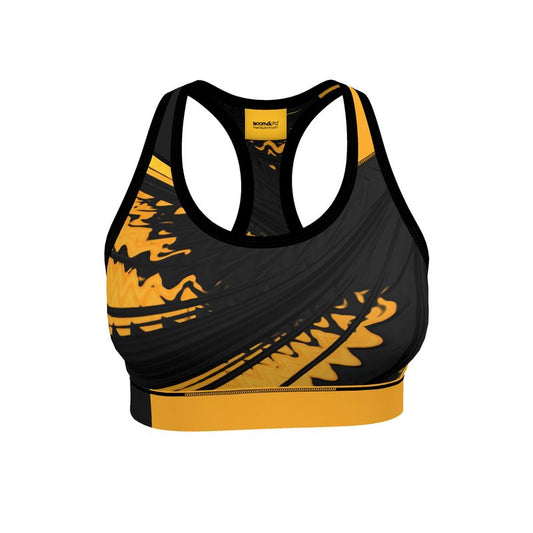 BoomGoo®  low impact Sports Bra F852 "Safari" I 3