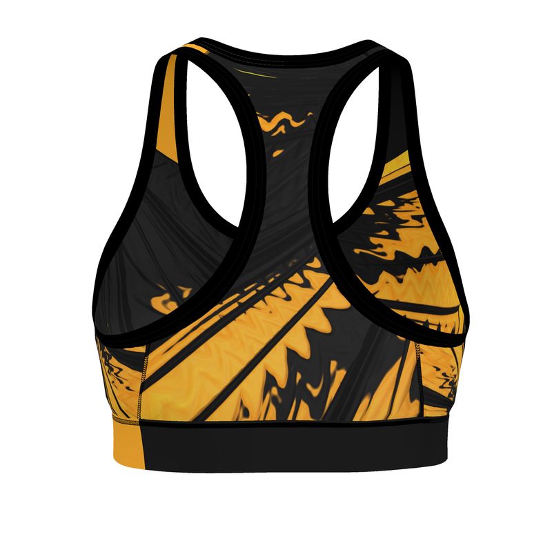 BoomGoo®  low impact Sports Bra F852 "Safari" I 3