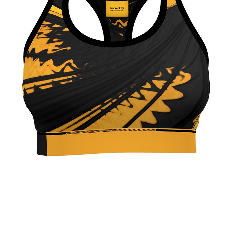 BoomGoo®  low impact Sports Bra F852 "Safari" I 3