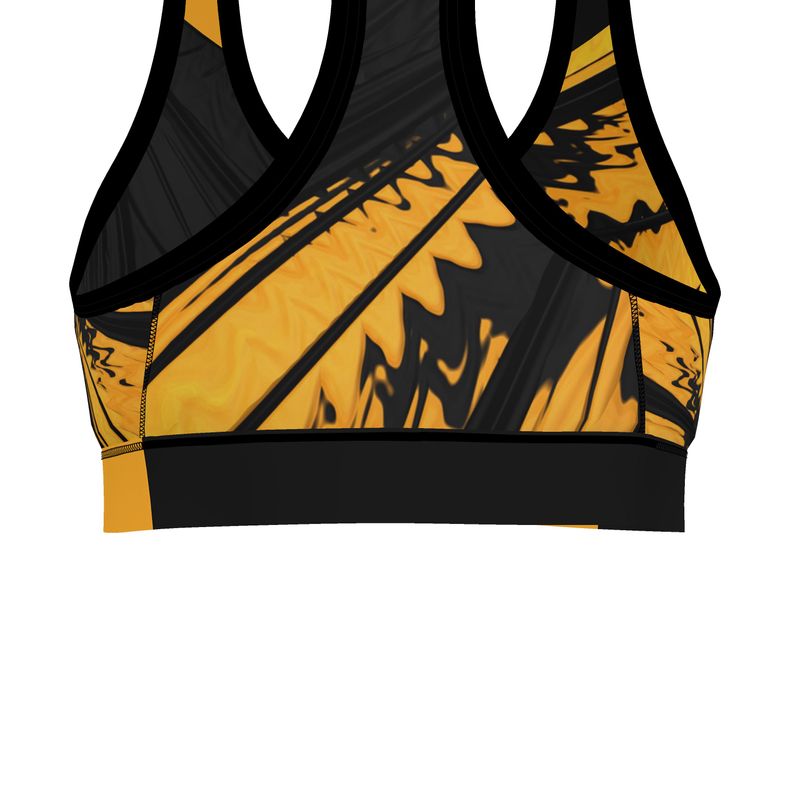 BoomGoo®  low impact Sports Bra F852 "Safari" I 3
