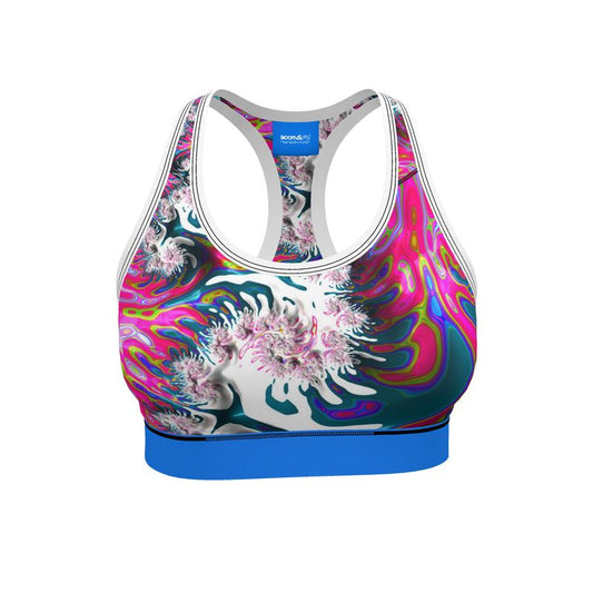 BoomGoo®  low impact Sports Bra F797 "Bubblelicious" I 2