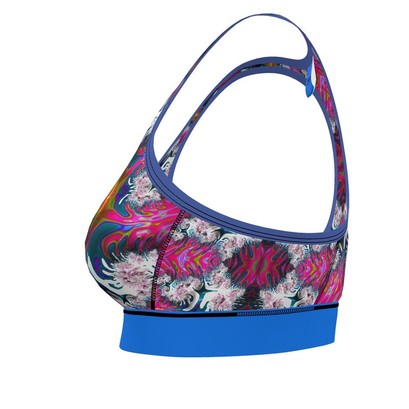BoomGoo®  low impact Sports Bra F797 "Bubblelicious" II 2