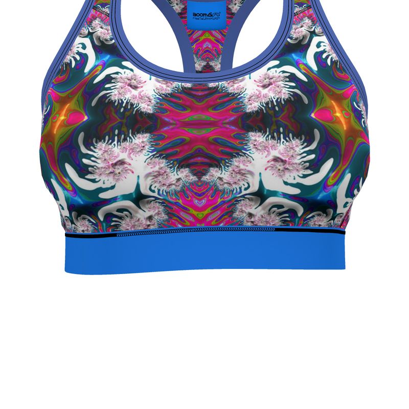 BoomGoo®  low impact Sports Bra F797 "Bubblelicious" II 2