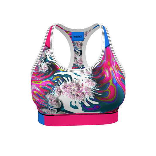 BoomGoo® low impact Sports Bra F797 "Bubblelicious" I 3