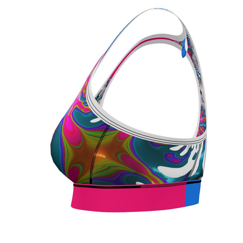 BoomGoo® low impact Sports Bra F797 "Bubblelicious" I 3