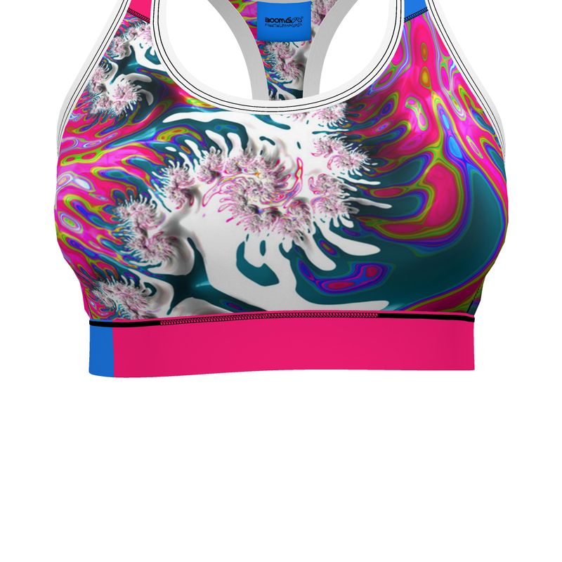 BoomGoo® low impact Sports Bra F797 "Bubblelicious" I 3