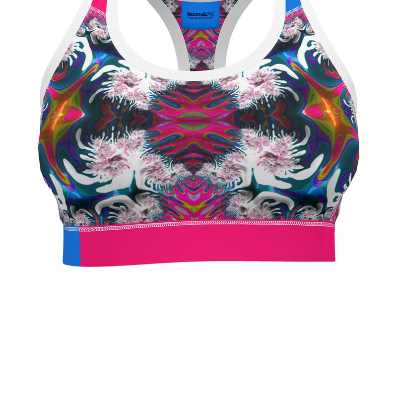 BoomGoo® low impact Sports Bra F797 "Bubblelicious" II 3