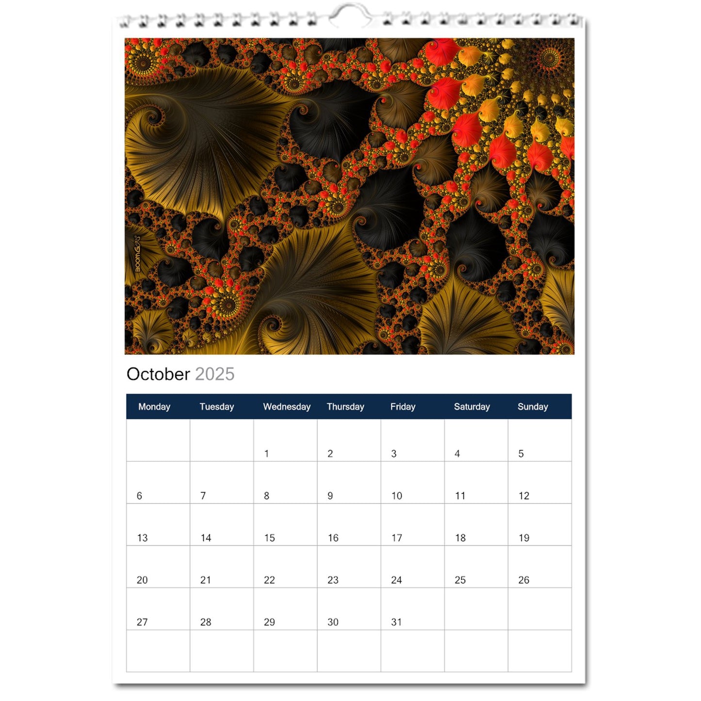 BoomGoo® Art calendar 2027