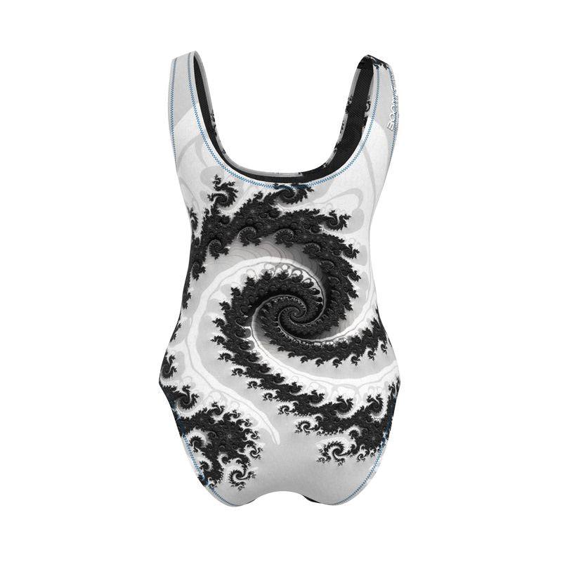 BoomGoo® Swimwear Ladies 1-Piece F286 "Alien Deco" 1
