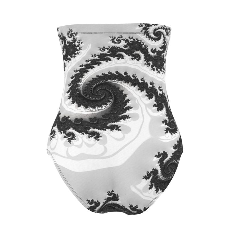 BoomGoo® Swimwear Ladies Strapless F286 "Alien Deco" 1