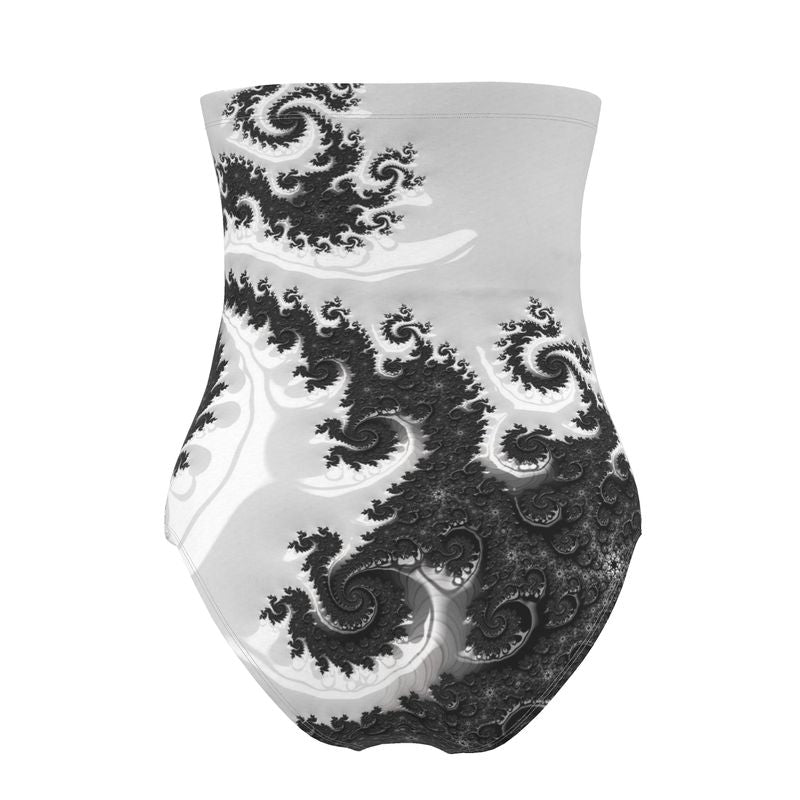 BoomGoo® Swimwear Ladies Strapless F286 "Alien Deco" 1 II