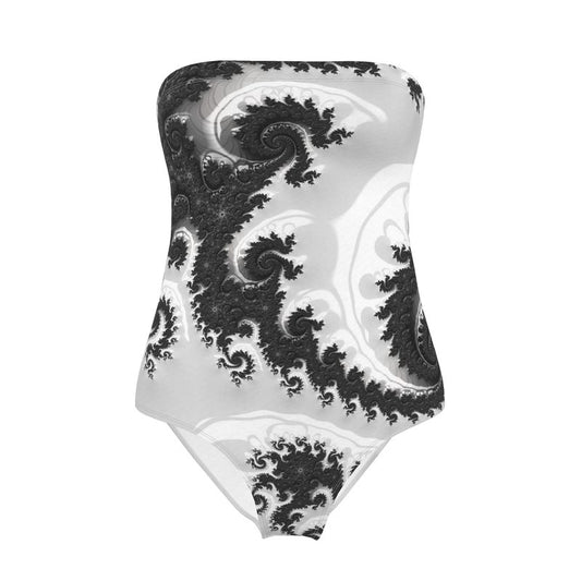 BoomGoo® Swimwear Ladies Strapless F286 "Alien Deco" 1 III