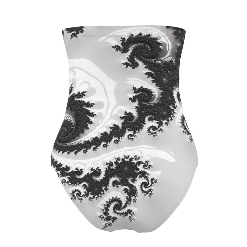 BoomGoo® Swimwear Ladies Strapless F286 "Alien Deco" 1 III