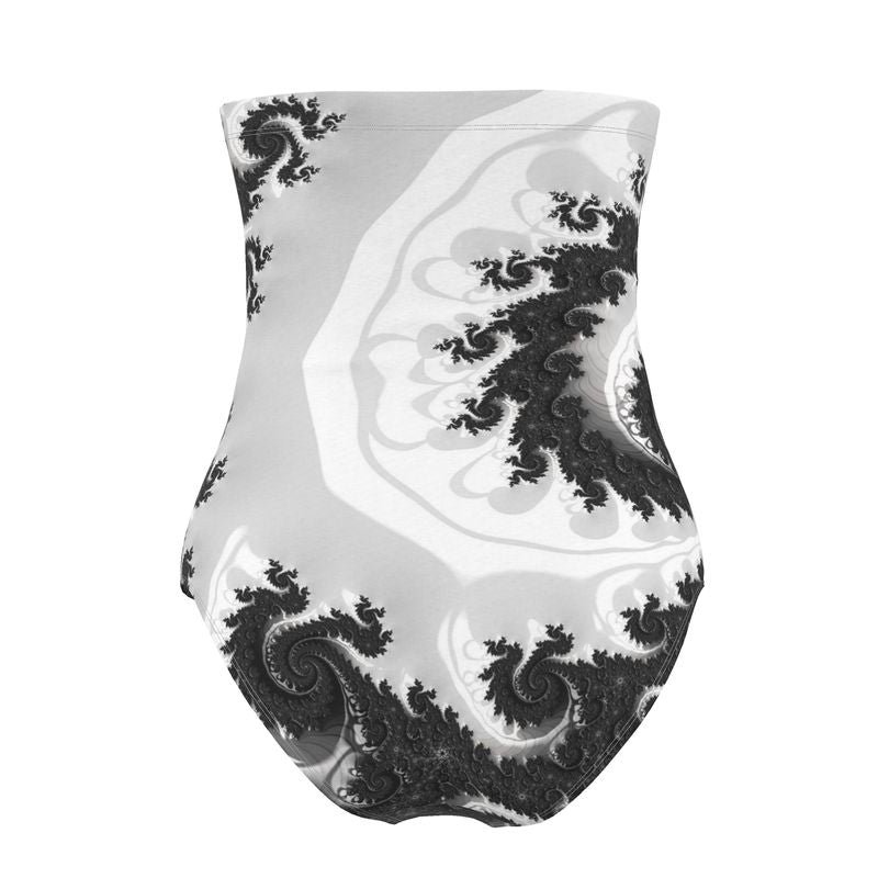 BoomGoo® Swimwear Ladies Strapless F286 "Alien Deco" 1 IV
