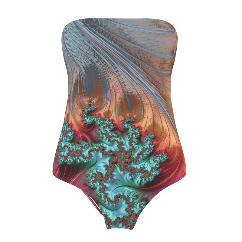 BoomGoo® Swimwear Ladies Strapless  F508 "Surf" 1