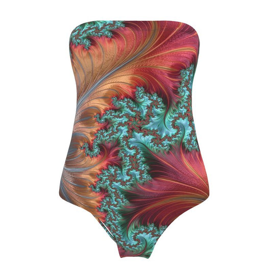 BoomGoo® Swimwear Ladies Strapless  F508 "Surf" 1 II