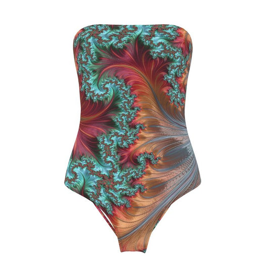 BoomGoo® Swimwear Ladies Strapless F508 "Surf" 1 III