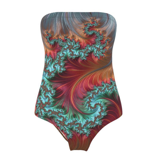BoomGoo® Swimwear Ladies Strapless F508 "Surf" 1 IV
