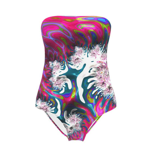 BoomGoo® Swimwear Ladies Strapless F797 "Bubblelicious" 1