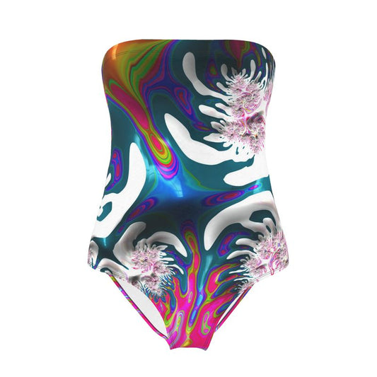 BoomGoo® Swimwear Ladies Strapless F797 "Bubblelicious" 1 III