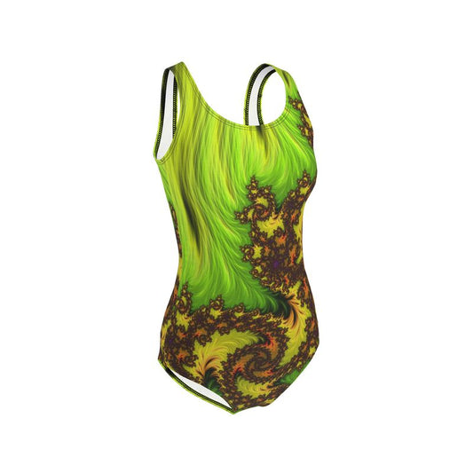 BoomGoo® Swimwear Ladies 1-Piece F389 "Jungle Fur" 1 II