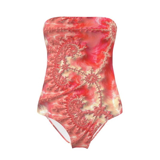 BoomGoo® Swimwear Ladies Strapless F248 "Sorbet" 1