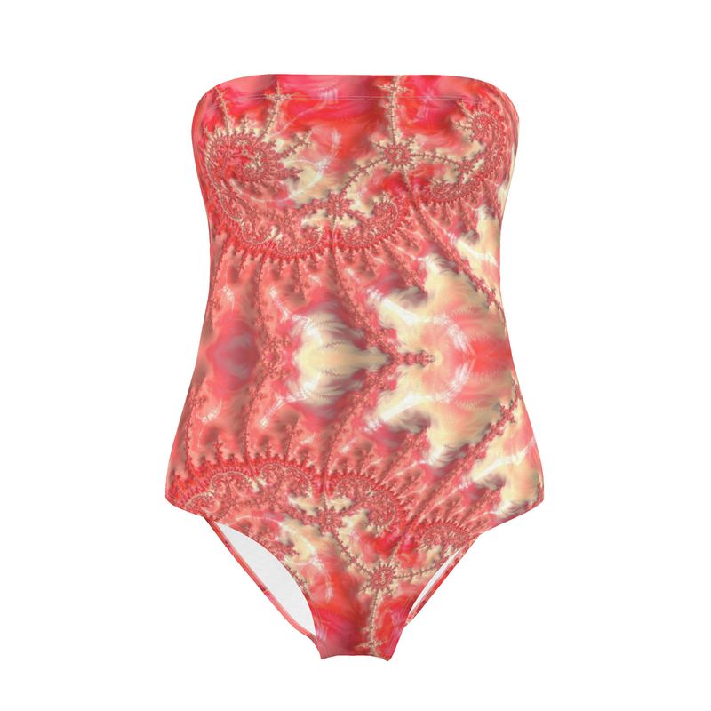 BoomGoo® Swimwear Ladies Strapless F248 "Sorbet" 3