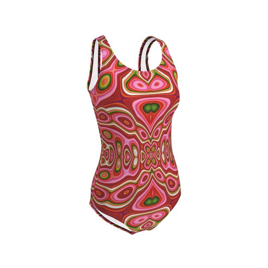 BoomGoo® Swimwear Ladies 1-Piece F1711 "Pink Crocodile" 5