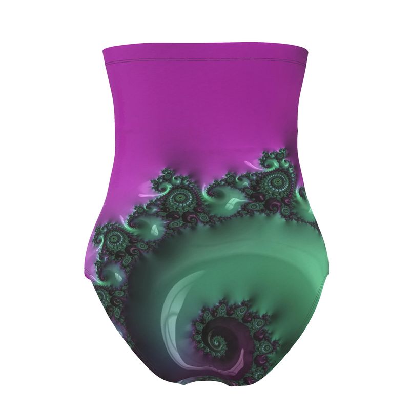 BoomGoo® Swimwear Ladies Strapless F041 "Purple Rain" 2